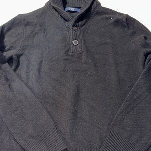 J.‎ Crew Men's Black Turtleneck Sweater 100% Lambswool